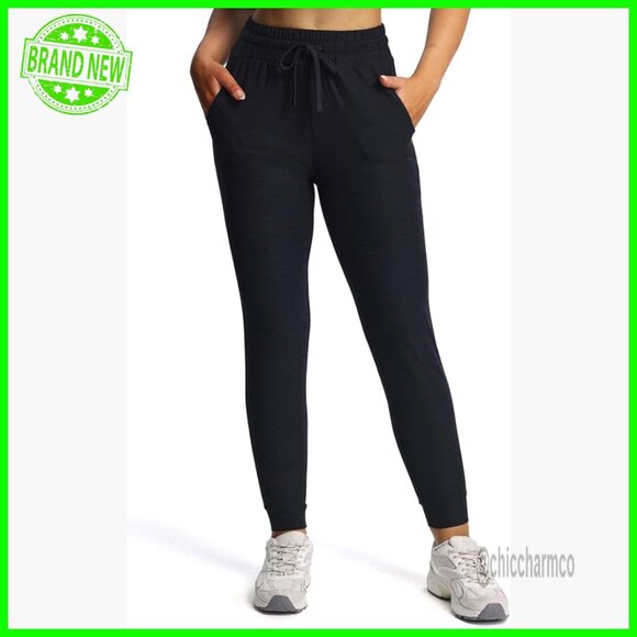 High Waisted Sweatpants with Pockets Drawstring Lounge Joggers 27.5